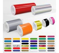 Self-Adhesive Vinyl Pin Stripe Roll Decal Sticker Tape 32ft 9.80m - TEAL BLUE, 6.0" | 152mm, Universally Compatible for Cars, Trucks, Vans, Motorcycles, Bikes, Helmets, Arts & Crafts