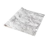 Self Adhesive Vinyl Wrap Film for Kitchen Worktops dc fix Marble Romeo Grey (90CM, 2M)