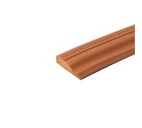 Self Adhesive Wall Corner Edging Strip ， Flexible Molding Trim Peel and Stick Ceiling Cornice, Skirting Self-Adhesive(Marron,5m)