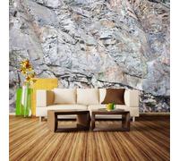 Self Adhesive Wall Mural Wallpaper Imitation Stone Photo Wallpaper Stone Texture 3D Effect Art Poster for Living Room Bedroom Home Decoration 250x175 cm A-3798