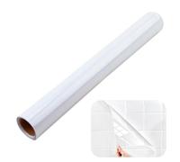 Self Adhesive Wall Protector Clear Vinyl Film Roll 30cm x 2m - Oil Proof Waterproof Electrostatic Sticker for Kitchen Backsplash, Wall Protection, Cupboard, Furniture Doors & Book Covering