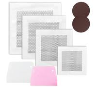 Self-Adhesive Wall Repair Patch 16Pcs Drywall Repair Kit 2/4/6/8 Inch