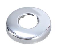 Self-Adhesive Wall Split Flange Escutcheon Cover Plate Shower Faucet Decorative Cover Chrome Finish Stainless Steel Round Escutcheon Plate
