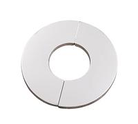 Self-Adhesive Wall Split Flange Escutcheon Plate Shower Faucet Decorative Chrome Finish Stainless Steel