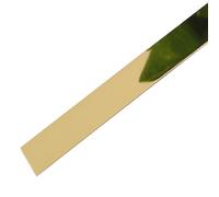 Self Adhesive Wall Trim Flexible,8ft Metallic Molding, Decorative Mirror Like Decor Tape for Wall/Mirror/Furniture/Door/Wardrobe/Home Dec(Gold,244 * 5cm)