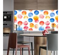 self- Adhesive Wallpaper 44wX100Lcm ICY Lemon Ice Cubes Stick and Peel Wallpaper Ideal for Flat, Smooth Surfaces, Perfect for Creating a Cozy Atmosphere in bedrooms or Living Rooms Z260978