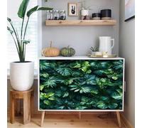 self-Adhesive Wallpaper 44wX300Lcm Colorful Butterflies Stitch Wallpaper Decorative Peel-and-Stick Option, Ideal for Transforming Your Space in bedrooms or Apartments Z260301