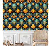 self-Adhesive Wallpaper 44wX500Lcm 3D Flowers Thick Wallpaper Create a Stylish, Modern Look with a Adhesive Covering for Your Bedroom or Office Z260772