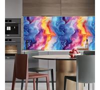self-Adhesive Wallpaper 44wX500Lcm Cartoon Art Fish Thick Wallpaper Create a Stylish, Modern Look with a Adhesive Covering for Your Bedroom or Office Z261437
