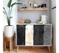 self-Adhesive Wallpaper 44wX500Lcm Colorful Butterflies Thick Wallpaper Create a Stylish, Modern Look with a Adhesive Covering for Your Bedroom or Office Z260310