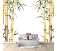 Self Adhesive Wallpaper Mural Bamboo Photo Wallpaper Asian Oriental 3D Effect Poster Mural for Living Room Bedroom Wall Home Decoration 250x175 cm B-1390