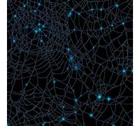 Self Adhesive Wallpaper Spider Web Contact Paper 44x1000 cm Peel and Stick Wallpaper Dreamy Starry Sky Stick on Wallpaper Removable Non-Woven Canvas for Living Room Bedroom Kitchen Wall Cabinets Decor