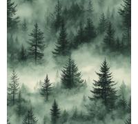 Self Adhesive Wallpaper Trees Forest Peel and Stick Wallpaper Painted Natural Pattern Vinyl Film 17.3"x236" Contact Paper Sticky Back Plastic for Bedroom Living Room Bathroom