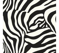 Self Adhesive Wallpaper Zebra Texture Abstract Vinyl Wrap Contact Paper Waterproof & Stain-Resistant with Wet Wipe Cleaning for Cabinet Countertops Pantries Bathroom Walls Wallpaper 40 cm x 3 m
