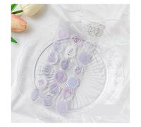 Self Adhesive Wax Seal Stickers, 18 Pcs Multicolor Self-Adhesive Wax Seal Stickers for Envelopes Scrapbooks DIY(Color-7)