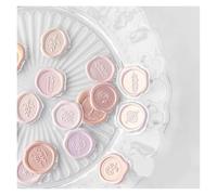 Self Adhesive Wax Seal Stickers, 18 Pcs Multicolor Self-Adhesive Wax Seal Stickers for Scrapbooking Envelope Sealing(11)