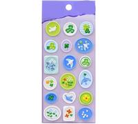 Self Adhesive Wax Seal Stickers, 18 pcs Self-Adhesive Wax Seal Stamp Stickers for Stationery Multicolor 9.5x20cm(Ivory)