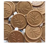 Self Adhesive Wax Seal Stickers, Rosemary Leaf Self-Adhesive Wax Seal Stickers Multicolor Multiple Sizes(Grey,150 Pieces)
