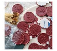 Self Adhesive Wax Seal Stickers, Rosemary Leaf Self-Adhesive Wax Seal Stickers Multicolor Multiple Sizes(Yellow,150 Pieces)