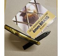 Self Adhesive Window and Door Lead Kit, 6mm, Brass