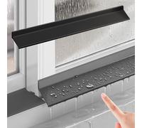 Self-Adhesive Window Rubber Edge Guards Trim, Car Sunroof Seal Weather Strip, Prevent Rainwater Leakage, Weather Stripping for Doors & Windows, 1.5m (4.9ft) x 5.5cm