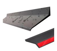 Self-adhesive Window Water Barrier, Black Door Rubber Rain Drip Guard, Window Flashing Rain Deflector Strip, Sill Waterproofing, Door Rain Guards Sun-Resistant, Weather Resistance(5.5cmx1.5M)