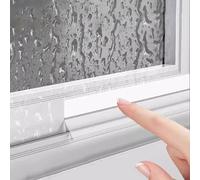 Self Adhesive Window Weather Bar,Window Sill Water Barrier Rubber Material,Over Door and Drip Cap Rain Deflector,Bendable Door Rain Drip Guard,Weather Stripping for Windows,Doors,Cars