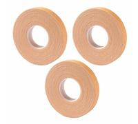 Self-Adhesive Wrap Tape,3 Rolls Skin Color Adhesive Surgical Tape,Breathable Cotton Fabric for Wound Dressing,Securing Catheters,IV Tubing,Sports Care,Sensitive Skin(1cm x 5m)
