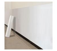 Self-Adhesive Writing Board Dry Erase Electrostatic Whiteboard Roll Office Home Classroom White Multiple Sizes(47.3x196.9IN(1.2x5m))