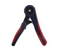 Self Adjustable Ferrule Crimping Plier, Ratchet Crimping Tool with Ergonomic Handle, Fatigue Nylon and Copper Alloy Material for Wire Shrinkage, Professional Hand