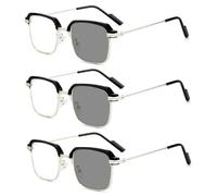 Self Adjusting Glasses Smart Autofocus Reading Glasses with Light-Sensitive Lenses for Men & Women, Auto Eye for Near and Far with Blue Light Filter