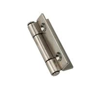 Self-aligning Spring Hinge- 304 Stainless Steel Square Edge Hinge for Industrial Equipment Cabinet Door 1 Pcs(Xg02 021 1s)