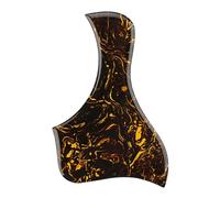 Self Alive Guitar Pickguard Anti Parachute Guard Plate Yellow Paste Pattern Pickguard Acoustic Guitar Scratch Plate