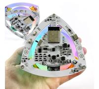 Self-Balancing Cube and Triangle Model Physics Experiment Kit - Electronic Control, Multifunctional Fun for Science Education and Creative Learning