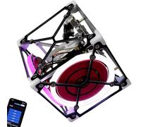 Self-Balancing Cube Gyroscope Kit, Multifunctional Mechanical STEM Model with APP Control, Engaging Physics Experiment for Creative Learning