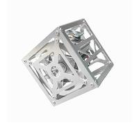 Self-Balancing Cube Gyroscope - Multifunctional STEM Model, Fun Physics Experiment Kit for Science & Learning, Flips in Four Directions