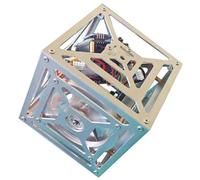 Self-Balancing Cube Kit, Multifunctional STEM Model, Flips in Four Directions, Electronic Control, Fun Physics Experiment for Science & Learning