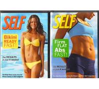 Self: Bikini Ready Fast , Self : Firm Flat Abs Fast : Self Exercise DVD 2 Pack