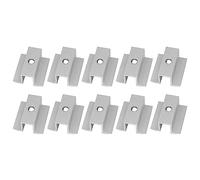 Self-Bonding Middle Clamp Standing Metal Roof Solar Panel Module Mounting Racking Kits Pack of 10 Solar Panel Middle Clamps