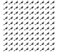 Self Cable Clips for Wire Management Reusable Cord Organisers Strong Hold No Desktop Office Home Black 50 Pack(black100)