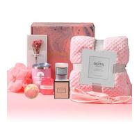 Self Care Gifts for Women Spa Gift Basket, Care Package, Birthday Gifts for Women, Get Well Soon Gift Baskets with Blanket, Unique Mothers Day Gifts for Mom Her Friend Sister Wife