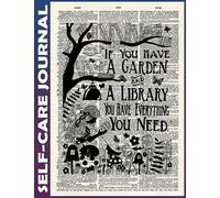 Self-care Journal: book garden Invest 15 minutes daily to Mental, Physical and Emotional Health Planner, To Do Tracker Notebook Record Book Quotes on ... Script, College Ruled 110 Pages Undated