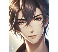 Self-Care Planner - Sunset River Glow & Charming Prince: A spacious writing space for thoughts, dreams, and daily reflections.