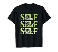 Self Care Self Heal Self Grow - Mindful Growth Quote T-Shirt