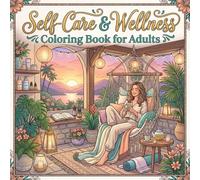 Self-Care & Wellness Coloring Book for Adults
