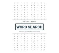 Self Care Word Search Puzzle