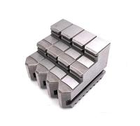 Self Centering Chuck Jaws External Jaw Lathe Chuck Spare Part for 125MM 130MM 160MM(K12-130 External Jaw)