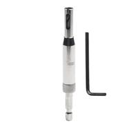 Self Centering Hinge Drill Bit Set with L-Type Wrench for Door and Cabinet Installation, High-Speed Steel Pilot Hole Tool, 2pcs 5/64" to 1/4", Silver