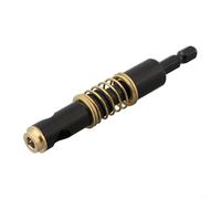 Self Centering HSS Brass Drill Bit For Woodworking Hinges, Includes Spring Loaded Guide To Precise Screw Hole Positioning And Automatic Sawdust Removal(5MM)