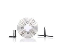 Self Centering Independent Lathe Chuck 160mm 4 Jaw Metal Lathe Scroll Chuck K72-160 for Wood